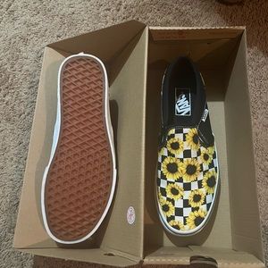 Sunflower vans size 7